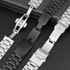 Нержавеющая Сталь Ремешок Для Часов Изогнутый Ремешок Для Casio EFV-540 BEM501/506 EFB-660 BEM-506 ECB900 Мужской Браслет Наручный 20мм 22мм