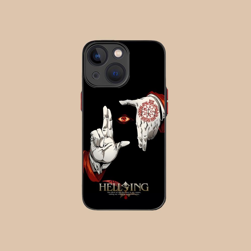 Чехол для мобильного телефона Alucard Hellsing для iPhone 16 15 14 13 12 11 X XR XS 8 7 Pro Max Plus Mini Силиконовый чехол с цветной печатью
