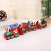 Cartoon Christmas Train - Creative Wooden Ornaments & Gifts for Kids
