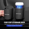 Car Storage Box Cup Holder Multifunctional Hang Beverage Rack For KIA Sportage 2016 2017 2018 Sephia Stonic Carens kcwx20
