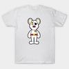 Мужская черная футболка с принтом Danger Mouse Печать на бумаге для трансфера без вырезания Хлопковая футболка