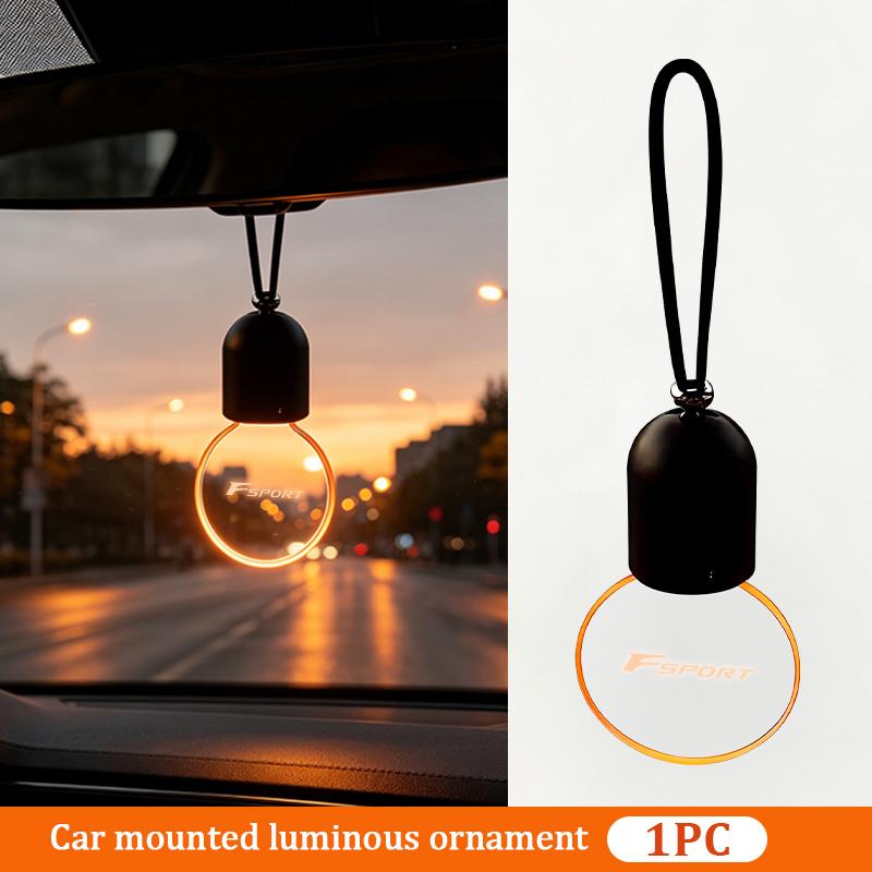 For Lexus Car Rearview Mirror Ornament LED Light Hanging Atmosphere Lamp CT ES GS NX IS250 CT200h IS300h ES300h ERX400h NX300h