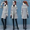 Autumn and Winter Lamb Wool Coat Women's Mid-length All-match Thick Plaid Korean Fashion Lamb Wool Coat