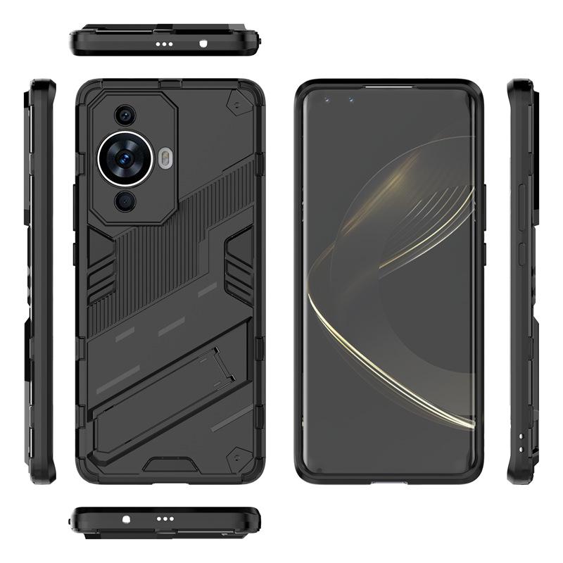 Подходит для Huawei Mate70 Pro невидимая подставка чехол для мобильного телефона Honor 100 панк-броня противоударный защитный чехол