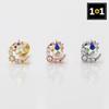 [1+1] Fashion Piercing Bling Moon 3 Types, Choose 1, One Side for Sale