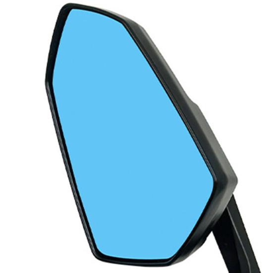 1 пара мотоциклетных зеркал заднего вида Прочная конструкция Регулируемый дизайн Универсальная посадка Простая установка Зеркала бокового вида на руле