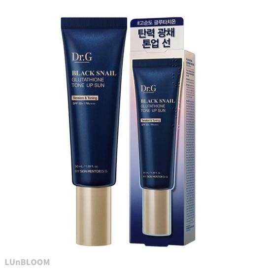 Dr.G Черная Улитка Глутатион Tone Up Солнцезащитный Крем SPF50+ PA++++ 50мл (+Бесплатный подарок)