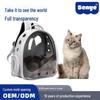 Transparent Portable Pet Travel Backpack for Cats and Small Dogs