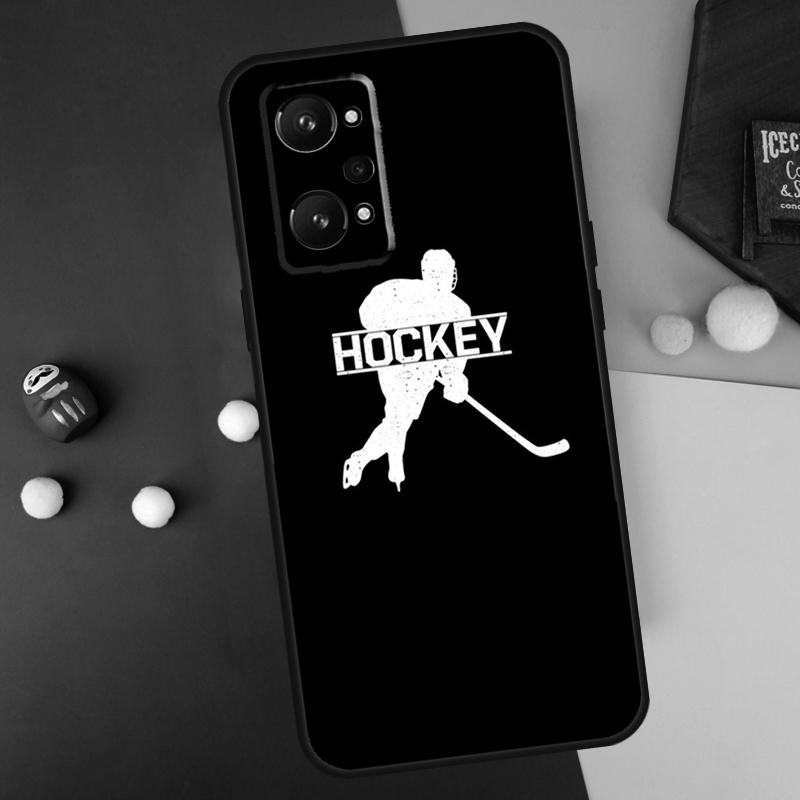 Ice Hockey Rink Sport For Realme C75 C61 C67 C63 C71 C55 C51 C65 C53 GT6 GT7 15 Pro 10 11 12 13 14 Pro Plus Case
