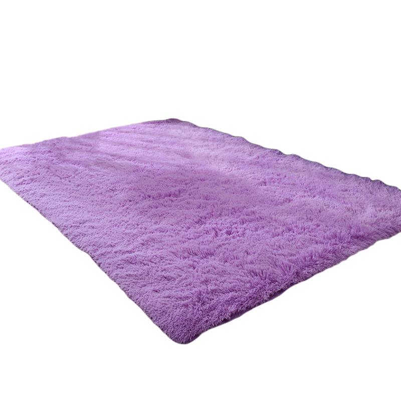 1 шт. большой размер мягкое украшение спальня гостиная пушистый ковер плюшевый коврик на пол длинный плюш