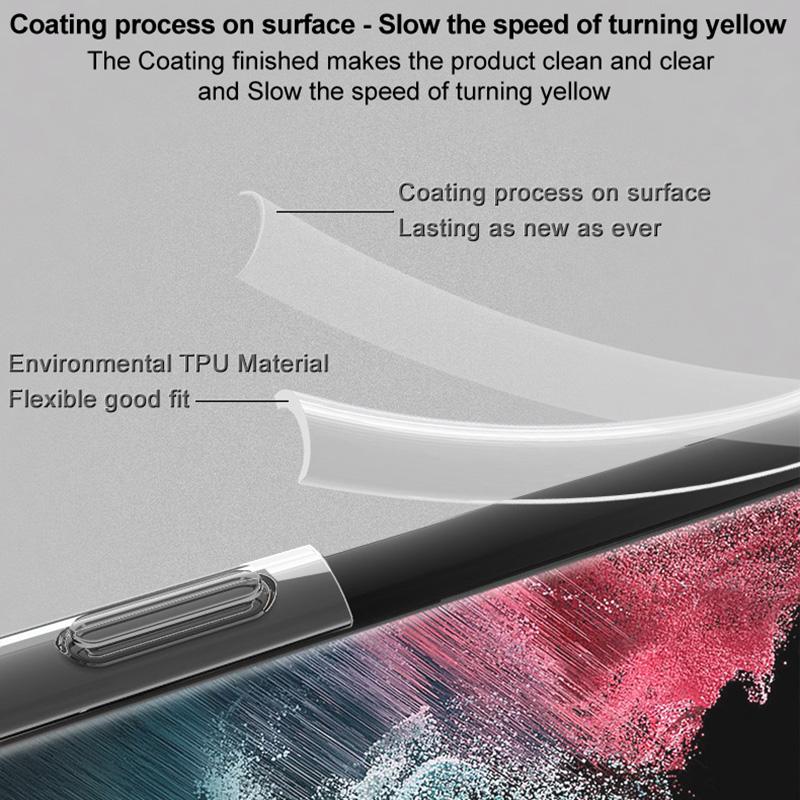 IMAK Чехол для мобильного телефона Huawei Pura 70 Защита от падений HD Прозрачный ТПУ чехол