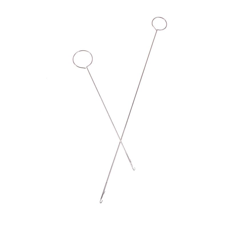 1pc DIY Metal Sewing Loop Turner Hook for Turning Fabric Tubes Straps Belts Strips