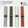 Compatible Crazy Horse Pattern Silicone Magnetic Buckle Strap for Apple Watch Series 11, Huawei Fit34, and Xiaomi Smart Band 89.