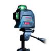 Bosch Профессиональный лазерный уровень Gll3-60XG 3D12 Line Nivel Laser Высокомощный зеленый самовыравнивающийся крестовый лазерный уровень 360
