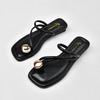 Fashion 2025 Summer Beach Flip Flop Clip Toe Women Flats Slippers Shoes Outdoor Casual Ladies Low Heel Slides