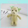 Adorable Cartoon Plush Dinosaur Toy Soft And Cute Decorative Hanging Ornament