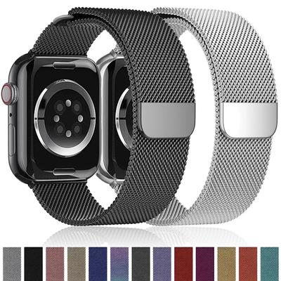 Ремешок Milanese для Apple Watch 10 42 мм 46 мм 9 8 7 41 мм 45 мм Ultra 49 мм мужской женский дышащий ремешок для iWatch 6 5 4 3 SE 44 мм 40 мм