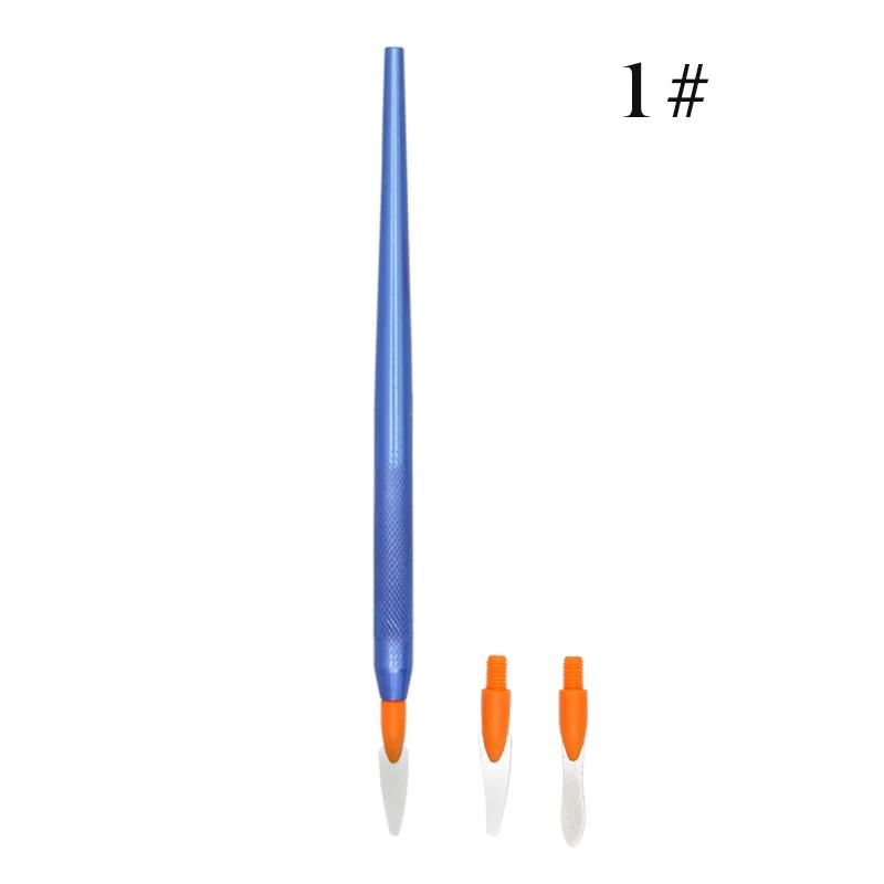 Dentist Sculpture Knife, Wax Cutting Tools, Porcelain And Ceramic Mixing Spatula, Knife Blade, Dental Laboratory Tool, 1 Pcs