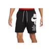 Дышащие спортивные шорты с логотипом и принтом, мужские штаны, черные DN4420-010