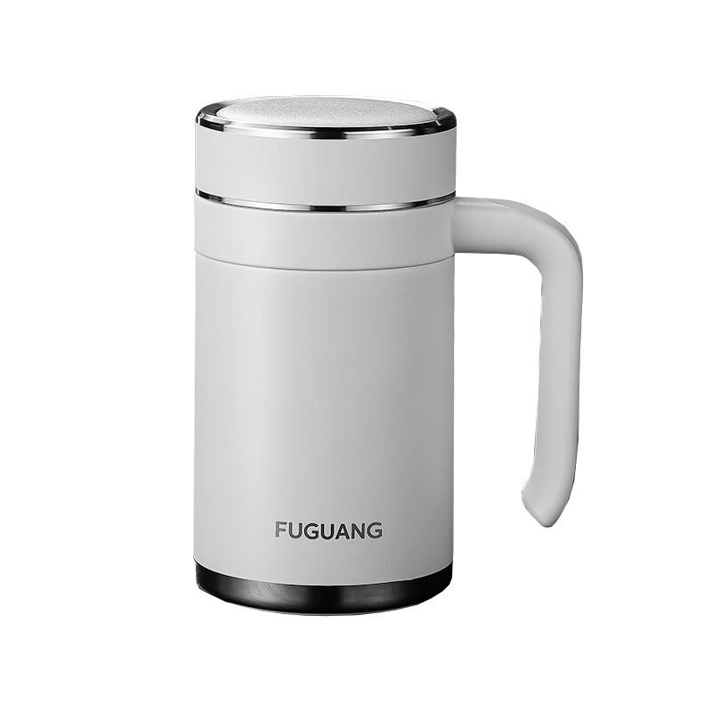 FUGUANG 316L Stainless Steel Business Thermos Mug with Handle