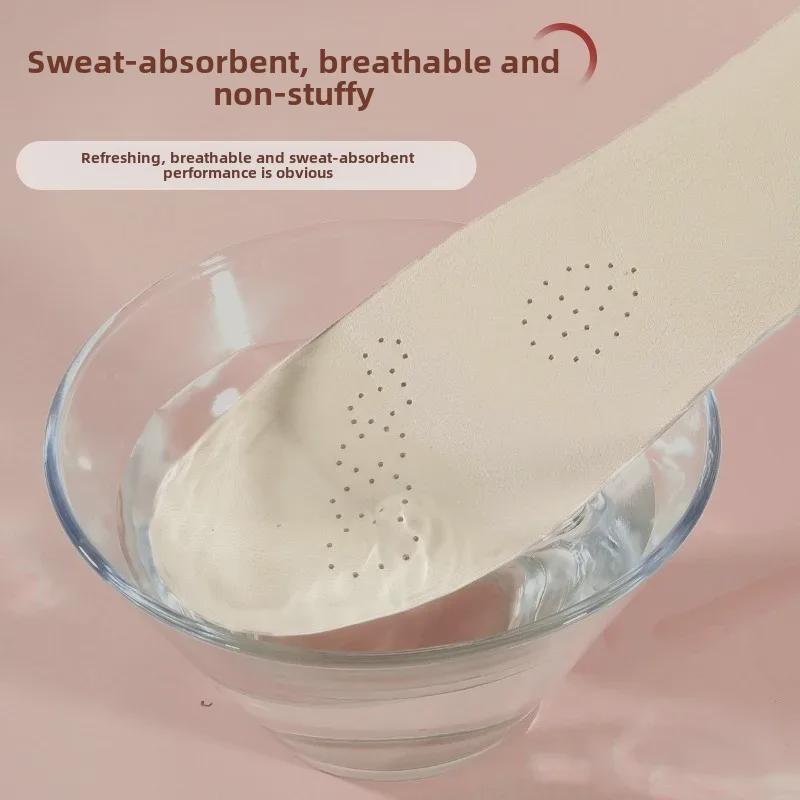 Стельки из коровьей кожи для мужчин и женщин: Мягкий, дышащий, впитывающий пот и амортизирующий