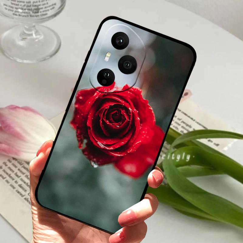 Чехол для Honor 400 Pro Fundas Роскошный Мягкий Силикон ТПУ Задняя Крышка Для Honor 400 Чехол для Телефона Полностью Защитный Корпус Бампер Honor400