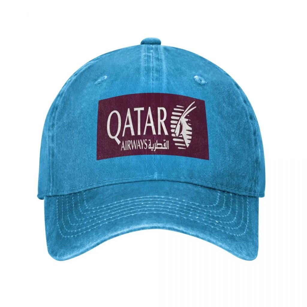 Airline Qatar Baseball Cap Beach Bag Bobble Hat Visor Beach Outing Unisex Luxury Brand Womens