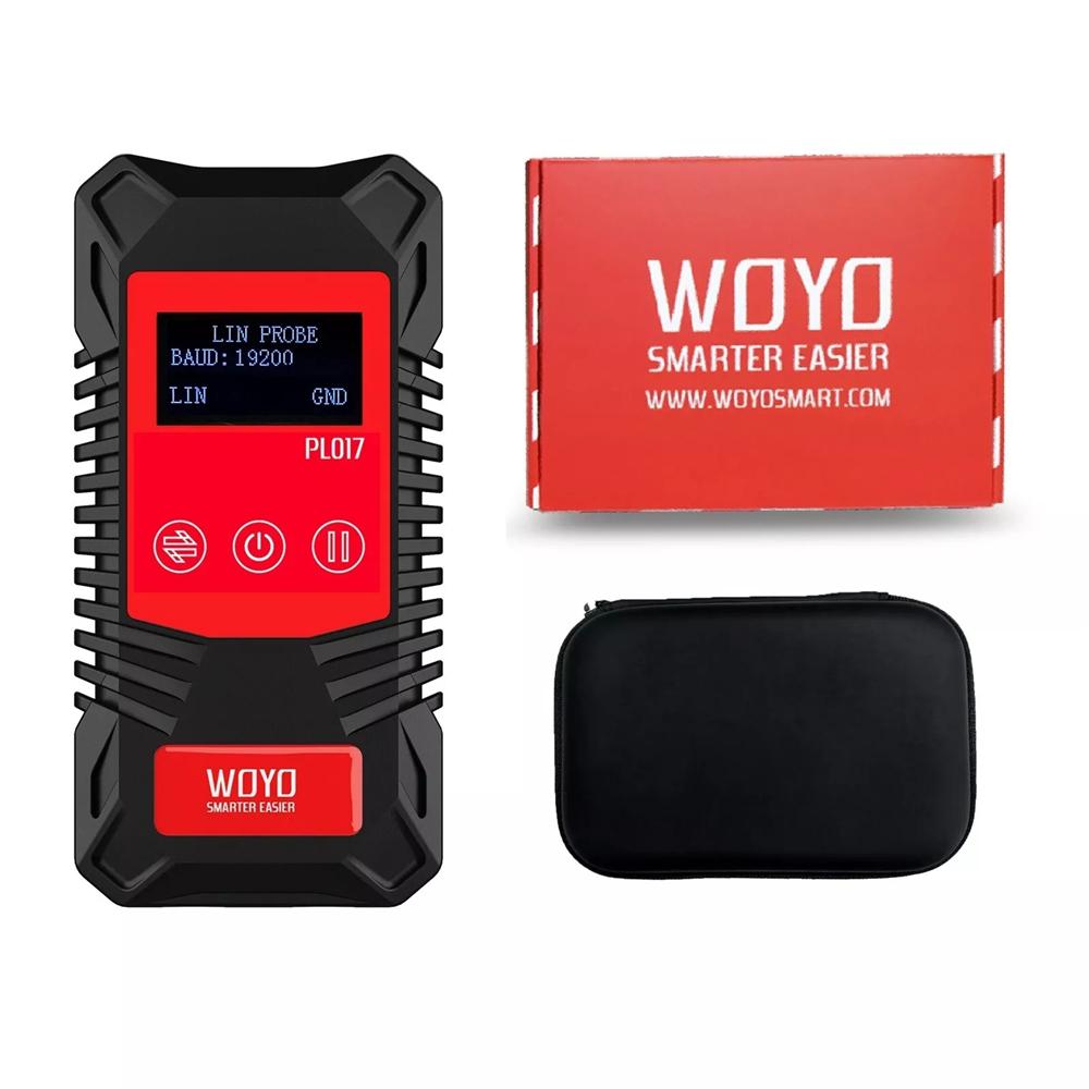 Новый тестер WOYO PL017 CAN LIN PWM Автоматически распознает CAN-L CAN-H, Читает скорость передачи данных