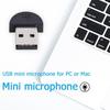 USB прямой USB ПК самый маленький USB компьютер легко USB для распознавания голоса совместимый с Windows Pi Ультракомпактный микрофон, подключаемый микрофон,