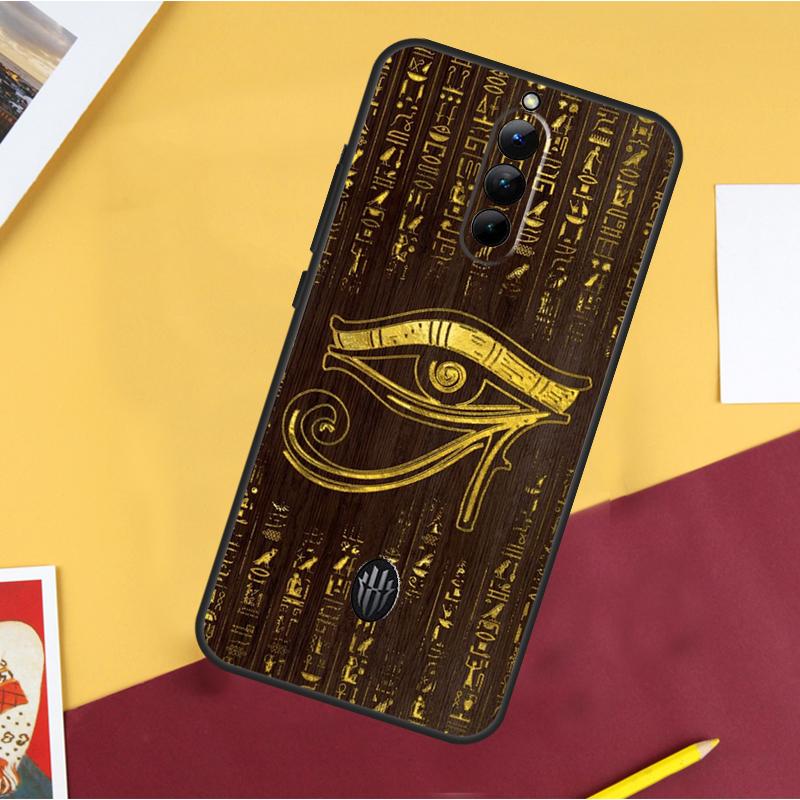 Священный Глаз Гора Египет Фреска Чехол Для ZTE Nubia Red Magic 10 Air 5G 6R 6 7 6S 7S Pro 8S 9S 10S 8 9 10 11 Pro Plus Обложка