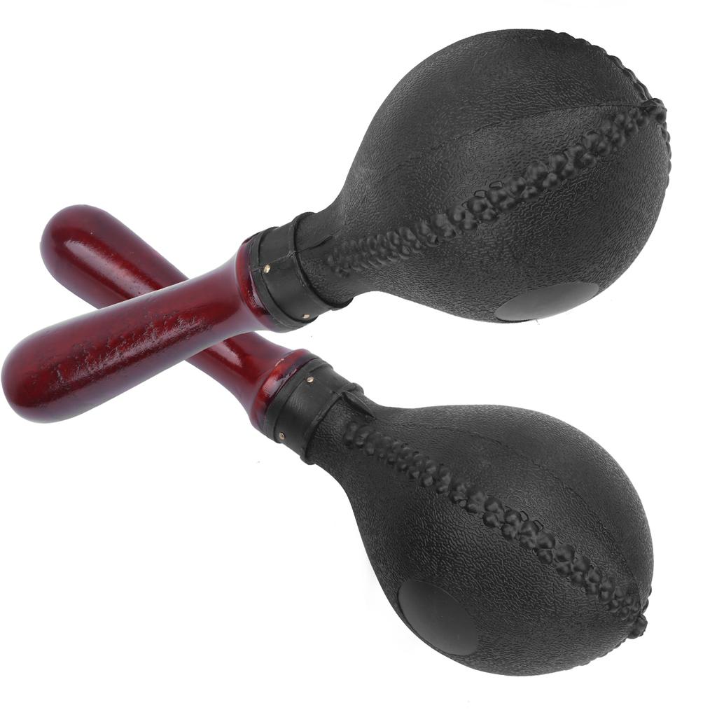2Pcs Sand Hammer Toy Orff Percussion Toy Children Early Education Plastic KTV Active ToolBlack