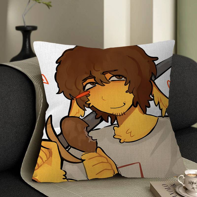 I Love Fried Chicken SShedletskyS Personalized Pillow Cover Kids Bedroom Wild Party Decor Pillowcase kid Birthday shower Gift