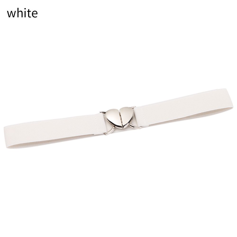 Изысканные эластичные ремни с пряжкой в виде сердечка любви, декоративный пояс, поясной ремень, ремешок для талии