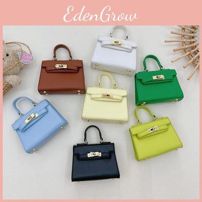 Handheld Small Girls Coin Purse Striped Pattern Chain Strap Accessories Daily