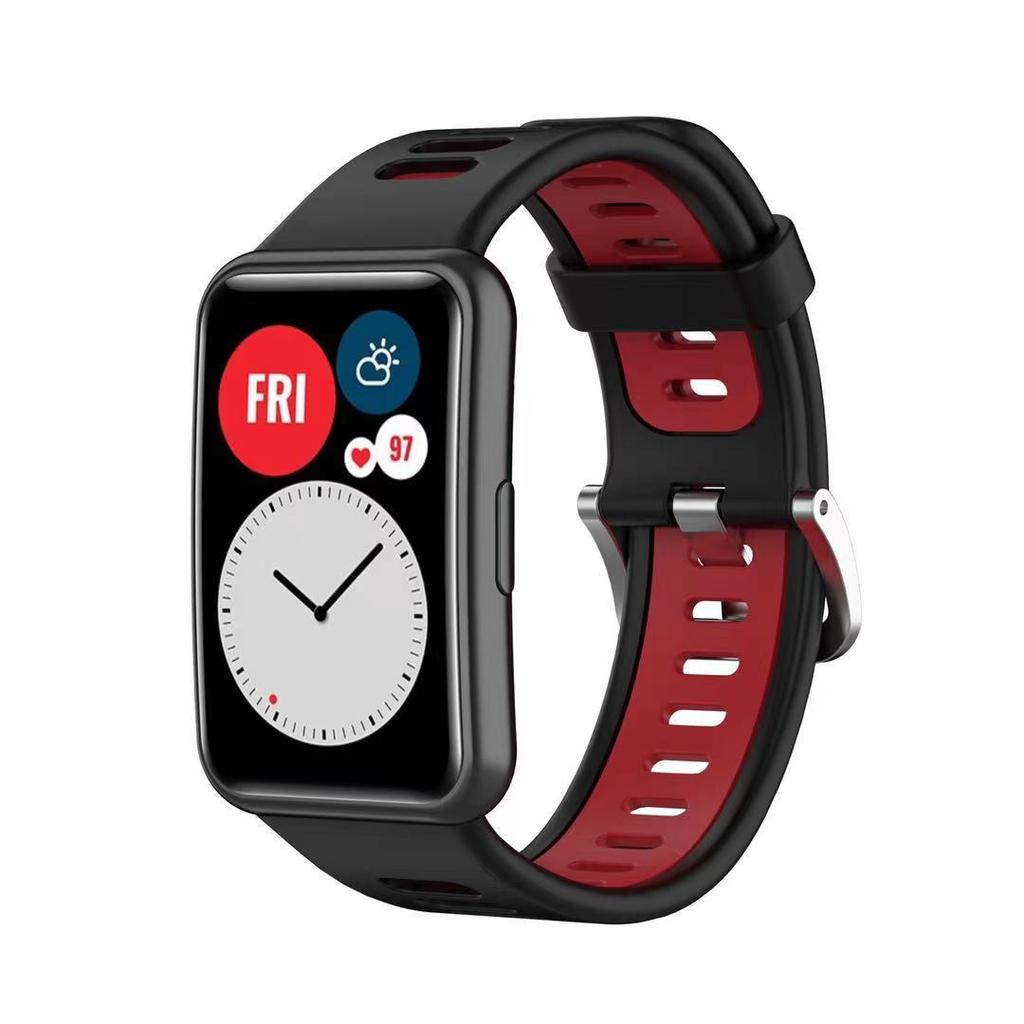 Силиконовый ремешок для Huawei Watch Fit Оригинальный сменный ремешок для умных часов Аксессуары для часов Для Huawei Watch Fit Новый Corre