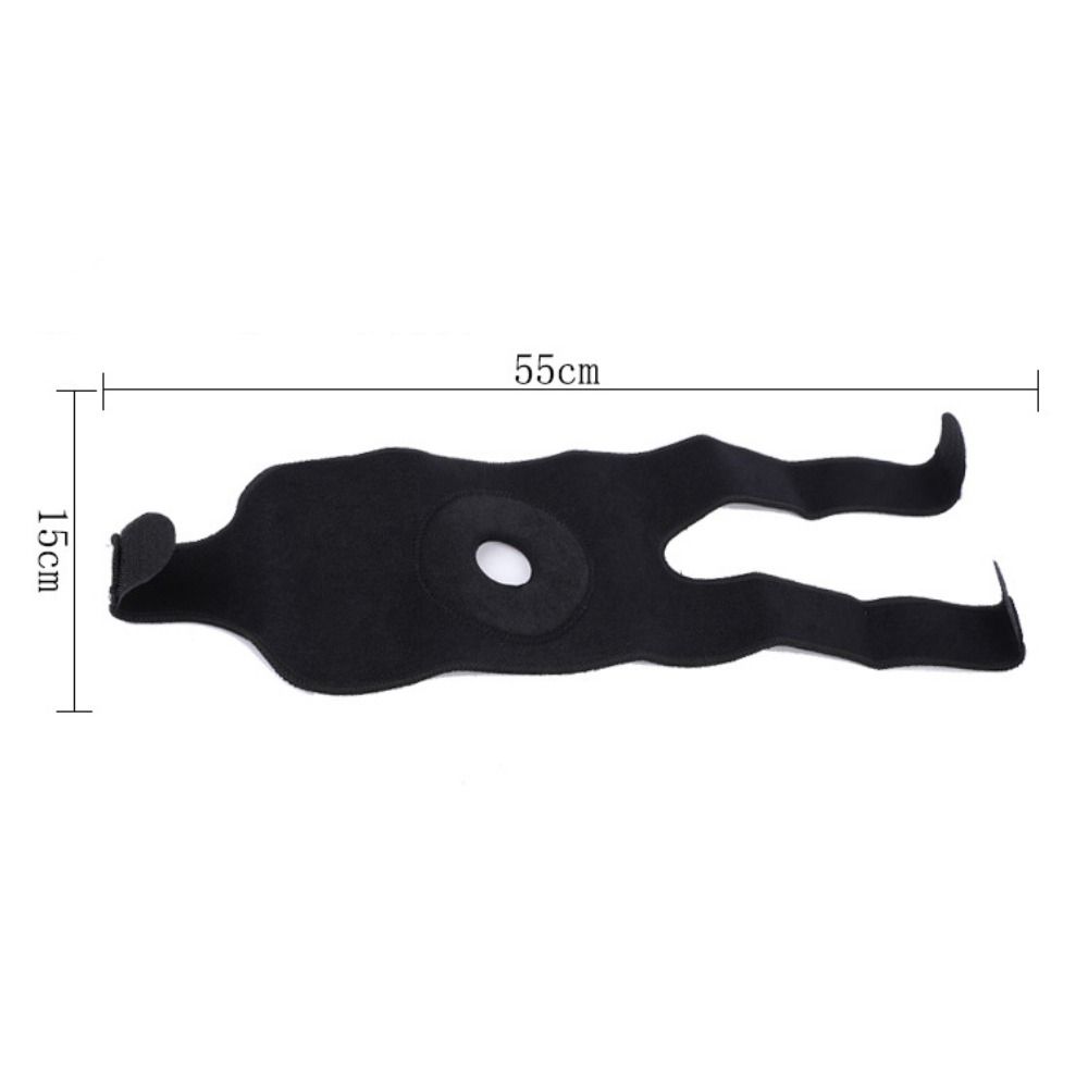 Black Knee Support Brace Neoprene Spring Knee Protector New Injury Prevention  Men Women