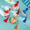 Printing Dragon Boat Festival Sachet with Tassel Women Jewelry Bag Chinese Style Storage Bag  Gifts