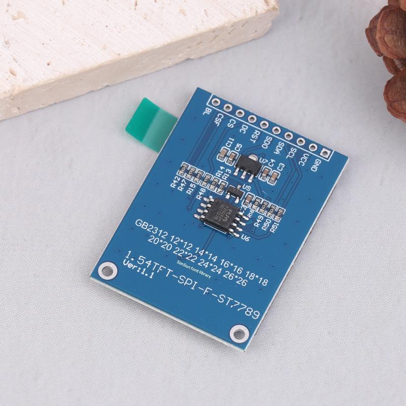 1 шт. 1,54-дюймовый TFT LCD экран St7789 Маленький экран 240x240 Дисплей LCD Квадратный экран SPI Цветной экран
