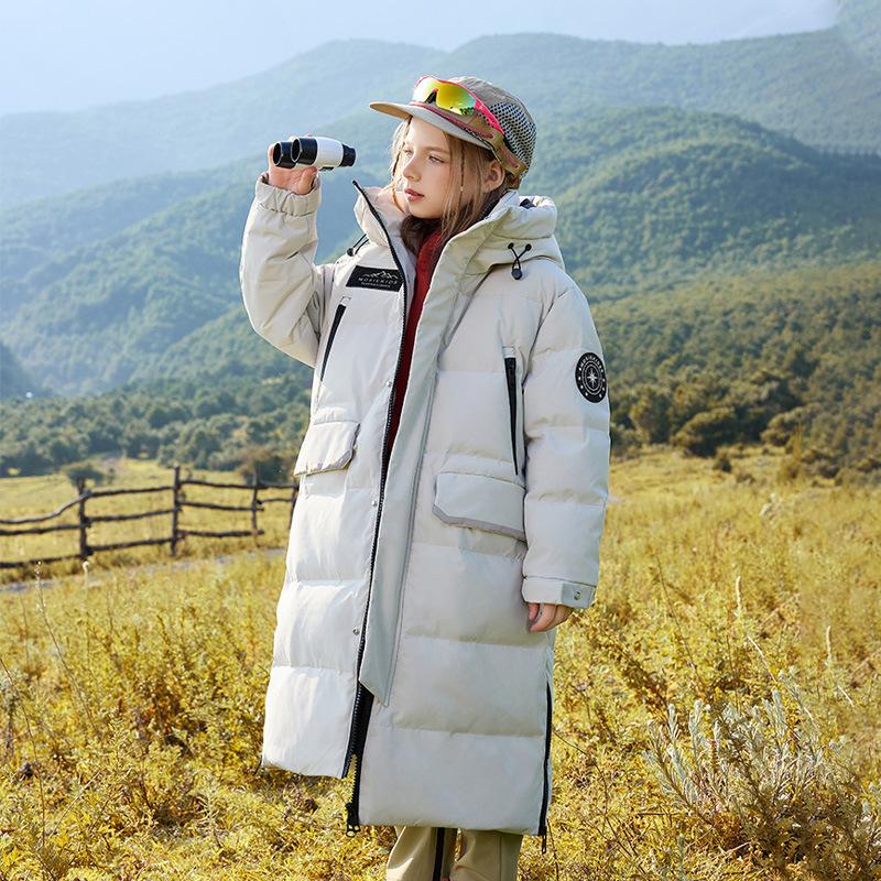 Long Coats for Children, Winter Down Jackets for Boys and Thick Warm Cotton-padded Jackets for Girls