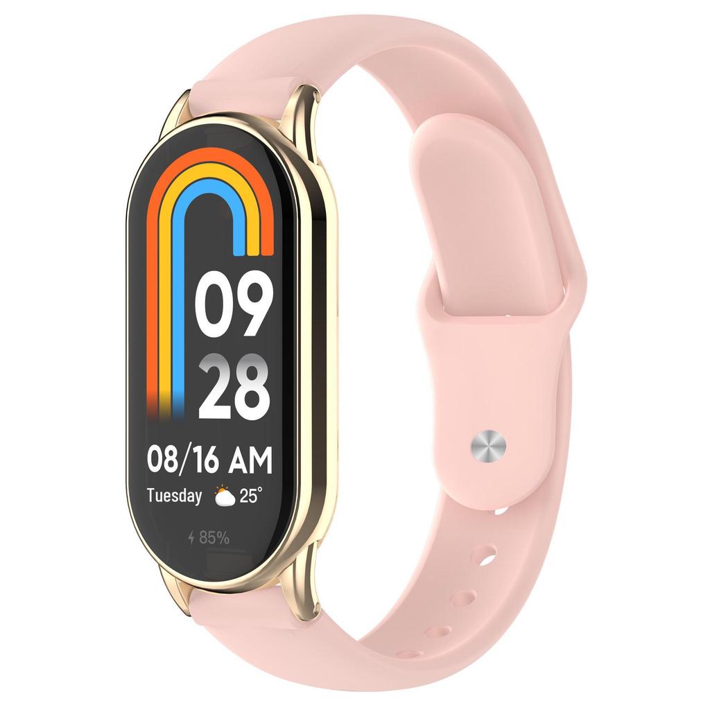 Силиконовый ремешок для Xiaomi Smart Bands 8-10 Сменный браслет