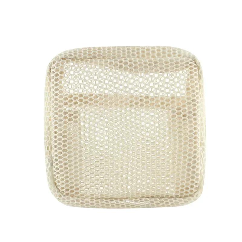 Стильная легкая сетчатая косметичка, женская квадратная косметичка с застежкой-молнией, многоцелевая сумка для хранения всякой всячины