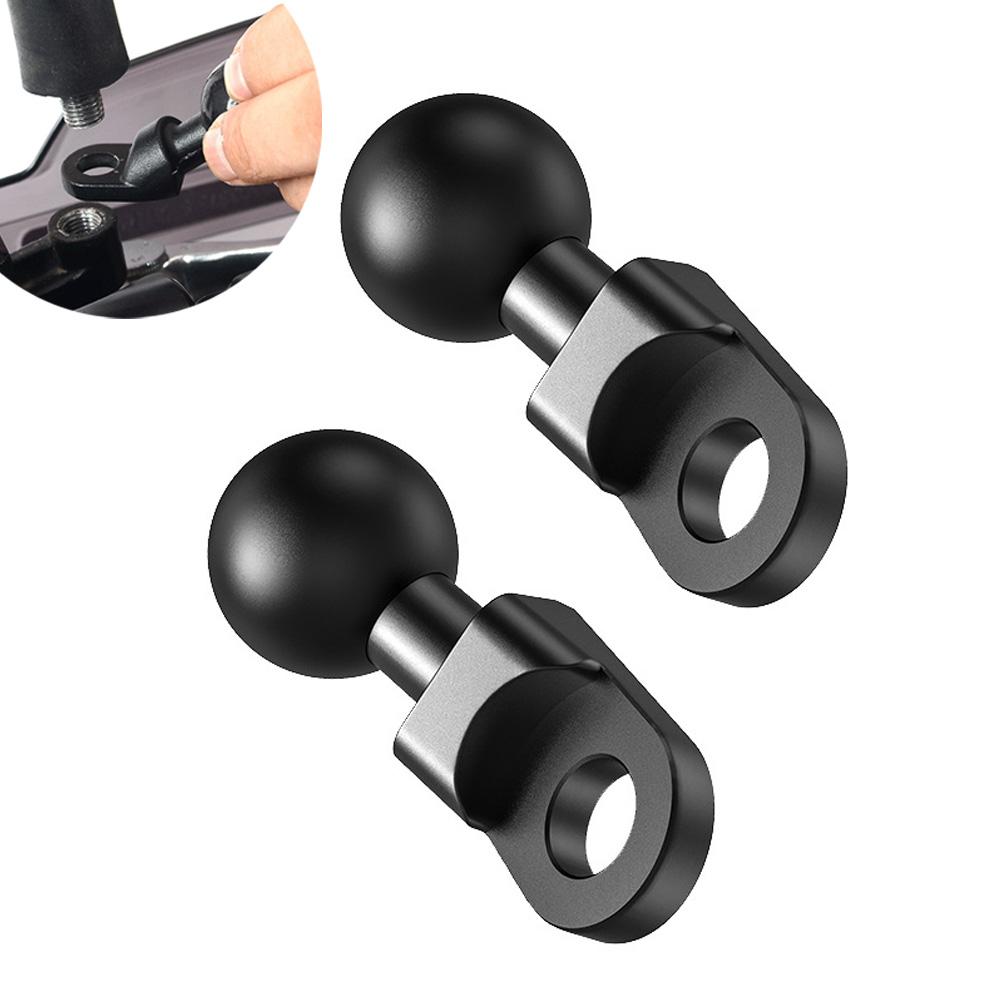 1'' дюймовый шаровой автомобильный подголовник с шаровой головкой держатель GPS крепление для мотоцикла 10 мм основание для GoPro Yi Insta360 камера телефон аксессуары