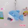 Stuffed Doll Blue Shark Pendant Stuffed Animal Plush Shark Keyring  Kids Gifts