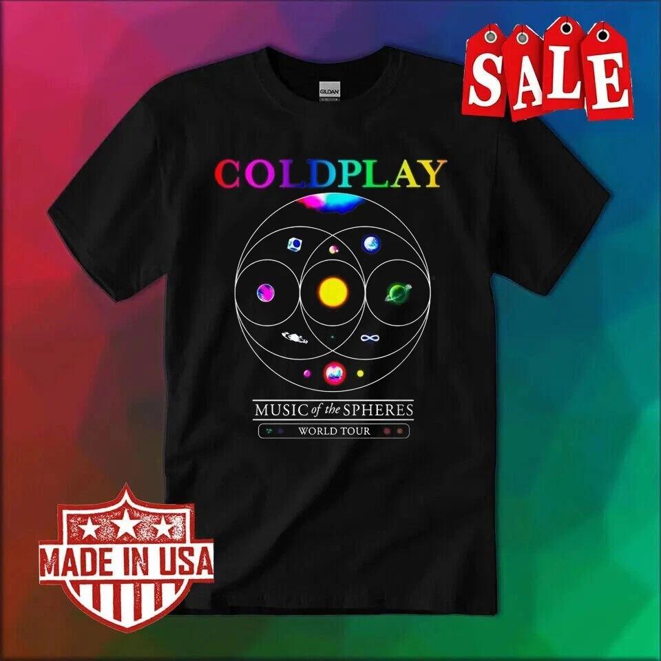 Music of The Spheres Coldplay Tour 2023 T-Shirt AA6601