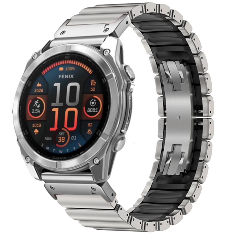 26 мм титановый ремешок Quick Fit для Garmin Fenix 8 7X Pro 51 мм 6X/6 Pro, роскошный ремешок для запястья для Garmin Enduro 3 2 Instinct 2X