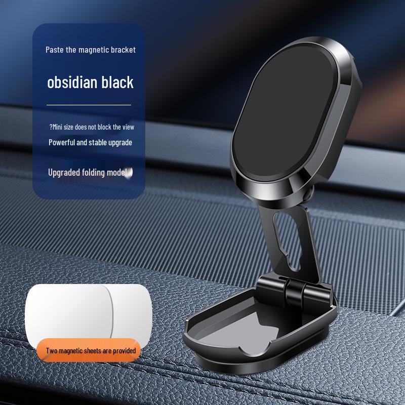 Metal Dual-Folding Dashboard Car Navigation Phone Holder