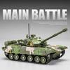 Main Battle Tank Germany Leopard 2 American M1A2 Abrams Chinese Type 99B Diecasts & Toy Vehicles Sounds & Light 1:48 Alloy Military Model