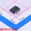 MC34151DR2G Микросхема драйвера затвора, поверхностный монтаж, SOP-8