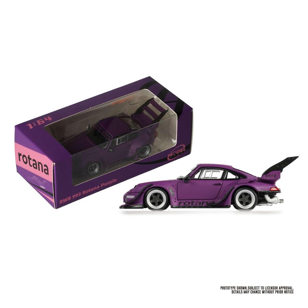 MODEL MODEL RWB 993 Фиолетовый Ротана Готовая модель 1/64 MM64-RWB993-002