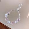 Crystal Glass Bead Lucky Grass Beaded Bracelet Light Luxury High Sense Fashion Exquisite Bracelet Femininity Jewelry